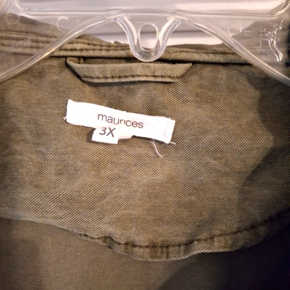 Plus Size Bomber Jacket - Picture 5 of 7